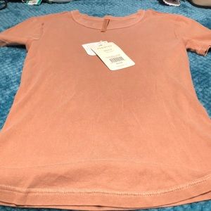 Crew neck ladies t shirt